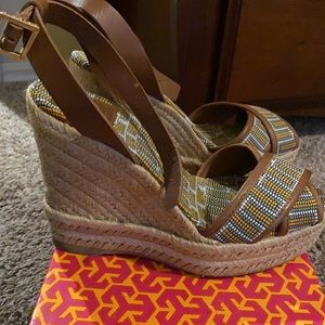 Tory Burch wedges
